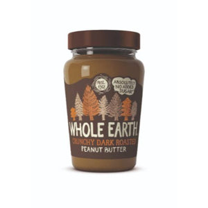 Whole Earth Dark Roasted Crunchy Peanut Butter 340g