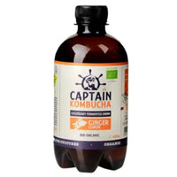 Captain Kombucha - Ginger & Lemon 400ml x 12