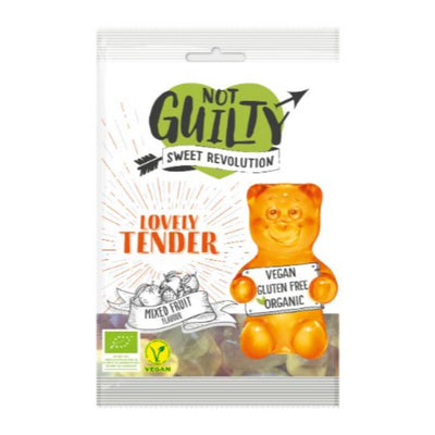 Not Guilty Lovely Tender Fruit Jelly Sweets 100g x 10