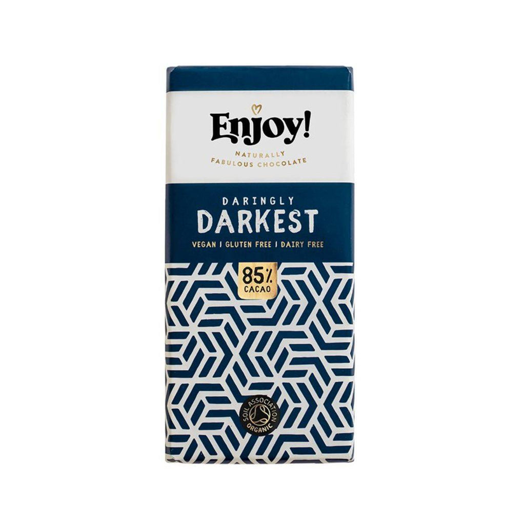 Enjoy Raw Choc Dark 85% Chocolate Bar 35g x 15