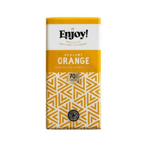 Enjoy Raw Choc Orange Chocolate Bar 35g x 15