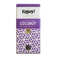 Enjoy Raw Choc Coconut Milk Chocolate Bar 35g x 15