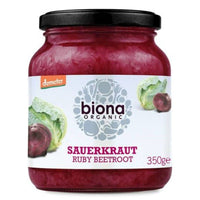 Biona Demeter Sauerkraut Ruby Beetroot 350g x 6