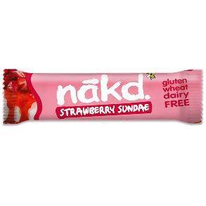 Nakd Strawberry Sundae Bar 35g x 18