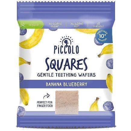 Piccolo Organic Squares - Blueberry & Banana 20g x 9