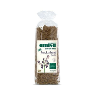 Amisa - Organic Pure Buckwheat Fusilli 500g