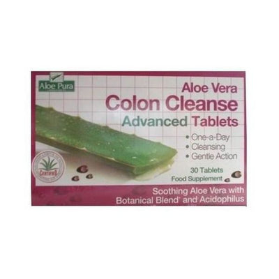 Aloe Pura - Aloe Vera Gentle Action Colon Cleanse Tablets 30s
