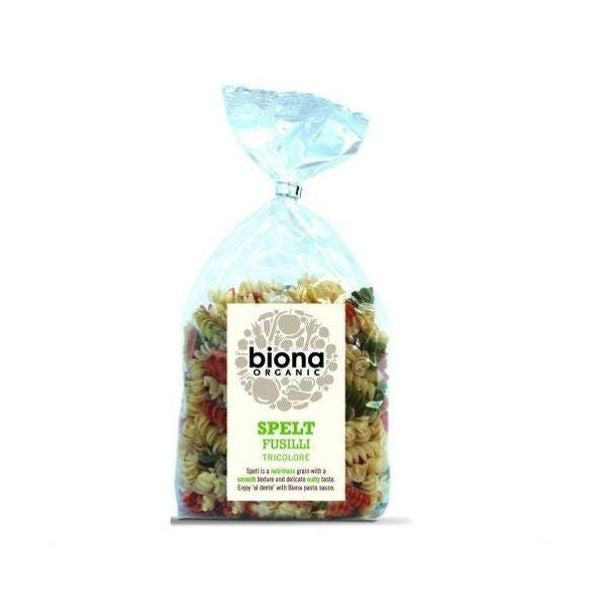 Biona - Spelt Tricolore Fusilli 250g