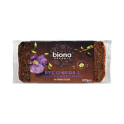 Biona - Rye Omega 3 Golden Linseed Bread 500g