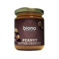 Biona - Peanut Butter - Crunchy Salted 250g