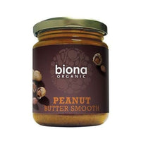 Biona - Peanut Butter - Smooth No Added Salt 250g