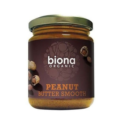 Biona - Peanut Butter - Smooth No Added Salt 250g