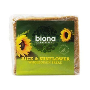 Biona - Rice & Sunflower Seed Bread 500g