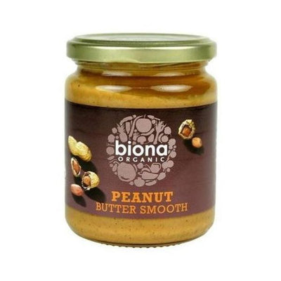 Biona  Peanut Butter - Smooth No Added Salt - Biona  Peanut Butter - Smooth No Added Salt 500g