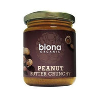 Biona  Peanut Butter - Crunchy Sea Salt - Biona  Peanut Butter - Crunchy Sea Salt 500g