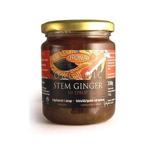 Biona - Stem Ginger In Syrup 330g