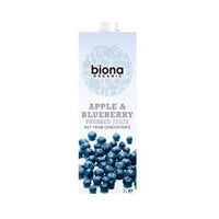 Biona - Apple & Blueberry Juice 1Ltr