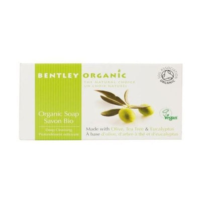 Bentley Organic - Deep Cleansing Olive Tea Tree Eucalyptus Soap 150g