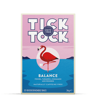 Tick Tock Wellbeing Balance Tea 20 Bags x 6