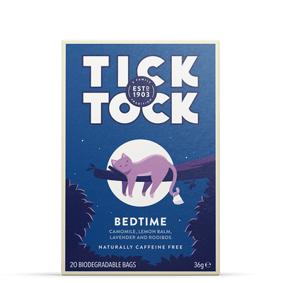 Tick Tock Wellbeing Bedtime Tea 20 Bags x 6