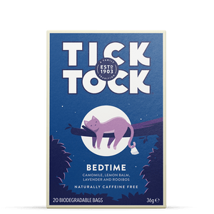 Tick Tock Wellbeing Bedtime Tea 20 Bags x 6