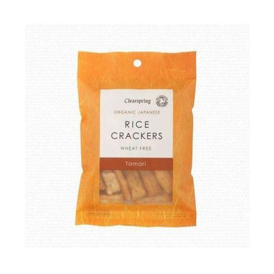 Clearspring - Japanese Tamari Rice Crackers - Organic 50g