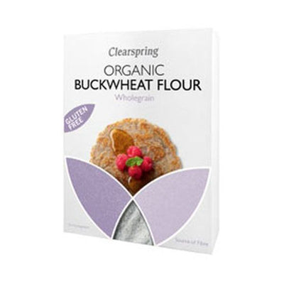 Clearspring - Organic & Gluten Free Whole Buckwheat Flour 375g