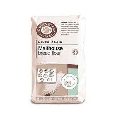 Doves Farm - Malthouse Flour - Organic 1kg x 5