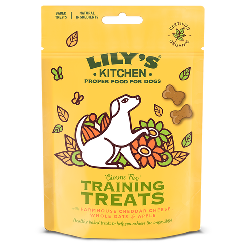 Lilys Kitchen Organic Training Dog Treat 80g x 8