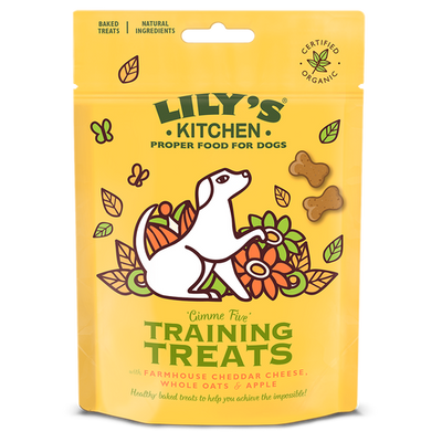 Lilys Kitchen Organic Training Dog Treat 80g x 8