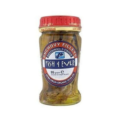 Fish 4 Ever  Anchovy Fillet In Oil - Fish 4 Ever  Anchovy Fillet In Oil 95g