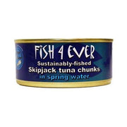 Fish 4 Ever - Skipjack Tuna Chunks In Spring Water 160g