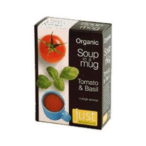Just Natural - Soup In A Mug - Tomato & Basil (17gx4)