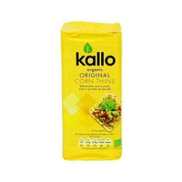 Kallo - Wholegrain Corn Cakes - Organic Lightly Salted 130g