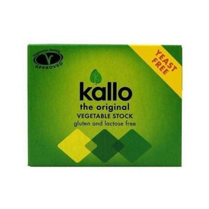 Kallo - Vegetable Stock Cubes - Yeast Free 66g