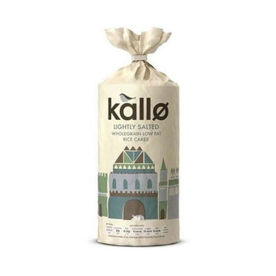 Kallo - Organic Lightly Salted Rice Cakes 130g