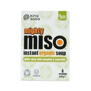 King Soba - Mighty Miso Pumpkin & Vegetable Instant Soup 60g