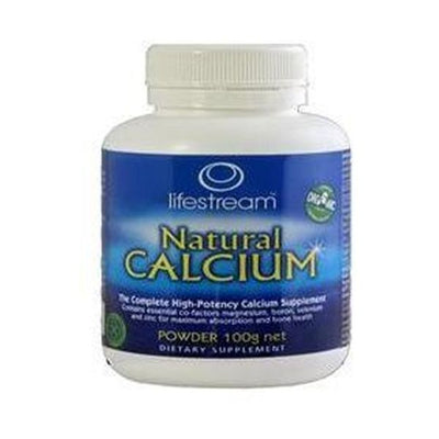 Lifestream - Organic Natural Calcium Powder 100g