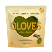 Oloves - Lemon Rosemary Garlic Green Olives 30g x 10