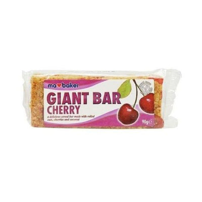 Ma Baker - Giant Bar - Cherry 90g x 20