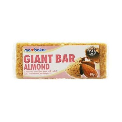 Ma Baker - Giant Bar - Almond 90g x 20
