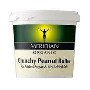 Meridian - Organic Peanut Butter - Crunchy 100% Nuts 1kg