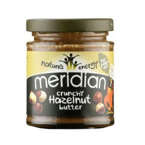Meridian - Hazelnut Butter - Crunchy 100% Nuts 170g