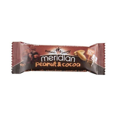 Meridian - Peanut & Cocoa Bar 40g x 18