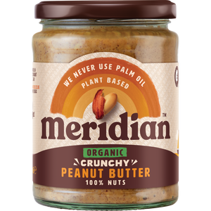 Meridian Organic Peanut Butter - Crunchy 470g