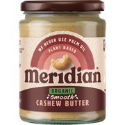 Meridian Organic Smooth Cashew Butter 470g