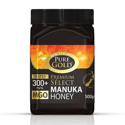 Pure Gold Premium Select Manuka Honey 300+ 500g