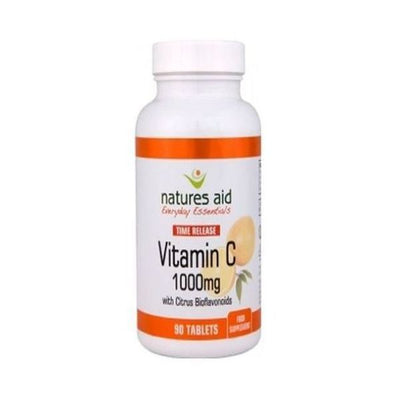 Natures Aid - Vitamin C 1000Mg Tablets - Low Acid 90s