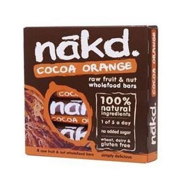 Nakd - Cocoa Orange - Multipack (35gx4)
