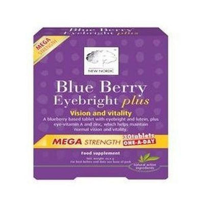 New Nordic - Blueberry Eyebright Mega Strength - One A Day 30s